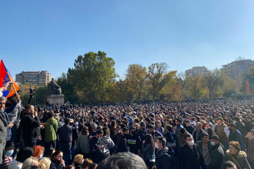 Ermenistan'da muhalefetin Parlamento oturumu gerçekleşmedi